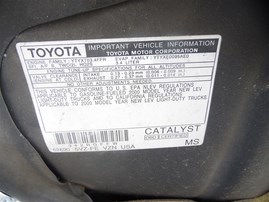 2000 TOYOTA TACOMA XTRA CAB SR5 BLACK 3.4 AT 2WD PRERUNNER Z19893